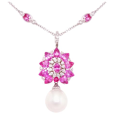 louis vuitton pink sapphire and diamond necklace high jewelry price|Louis Vuitton new collection.